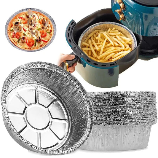 Wiederverwendbare Aluminiumfolie für Heißluftfritteusen – Keine Unordnung mehr! (30+20 Gratis) Mivoza Deutschland