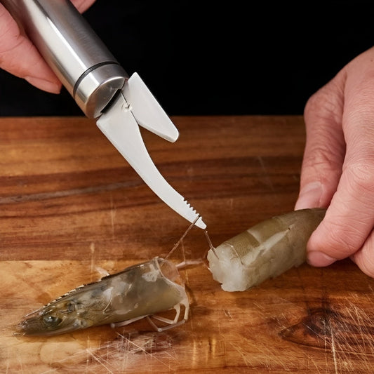 5 in 1 multifunktionales Krabbenschnur-Fischmaul-Messer – Garnelen, Fisch und Meeresfrüchte Zubereitung