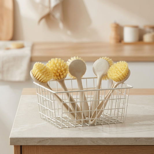 Küchen Reinigungsbürste mit langlebigen Nylonborsten (5 Stück)