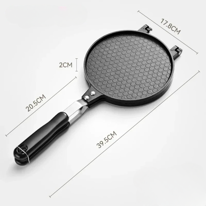 Doppelköpfige Loempia-Maschine 17 cm – Knusprige Frühlingsrollen, Haushaltsgerät für Gasherd