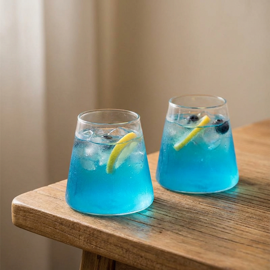 Borosilikatglas-Trinkglas (2 Gläser)