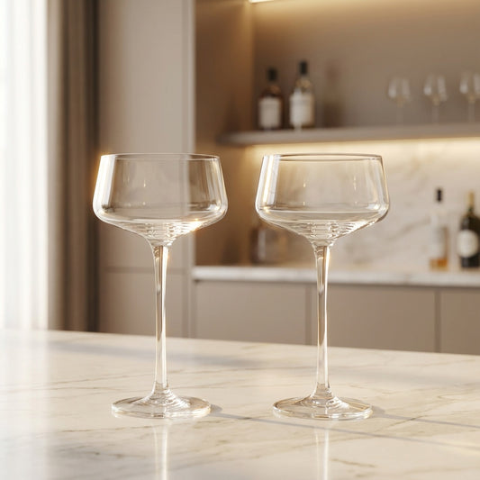 Cocktailglas Set – Elegante Form für klare Aromen (2 Stück)