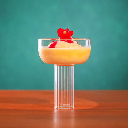Cocktailglas | Antihaft | Hitzebeständig bis 350°C | Borosilikatglas