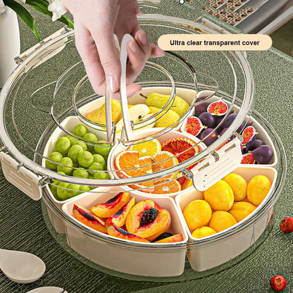 Snackbox | Drehbar 360° | Luftdichter Schutz | Kunststoff