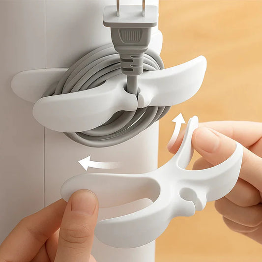 Kabel-Organizer selbstklebend – 10er Set für Zuhause & Büro