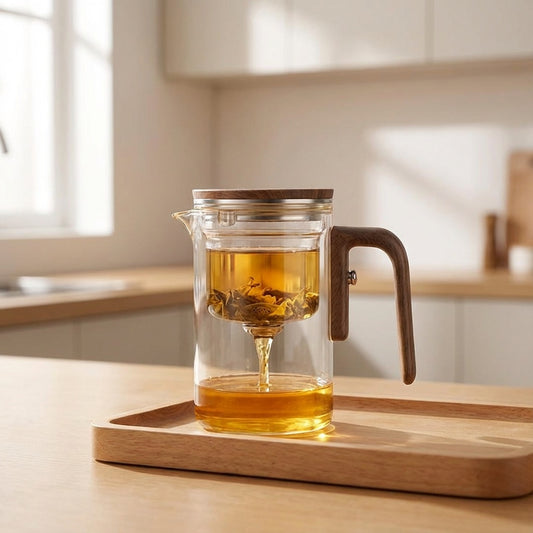 Teekanne aus Glas 600 ml