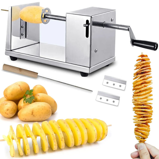 Spiralizer | Antihaft | Gleichmäßige Spiralen | Edelstahl