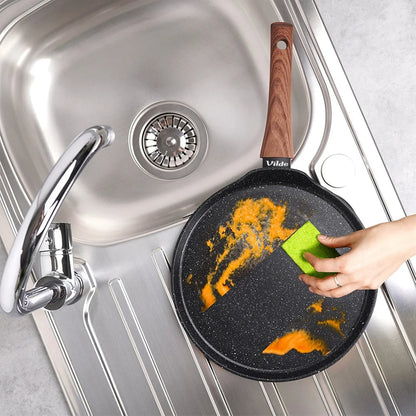 Bratpfanne | Antihaft | Gleichmäßige Wärmeverteilung | Aluminium