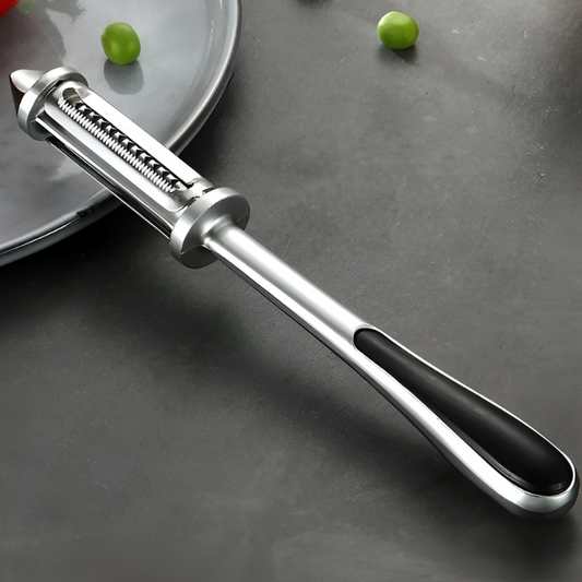 Multifunktionaler Gemüseschäler Edelstahl 18,3 cm für Gemüse und Obst