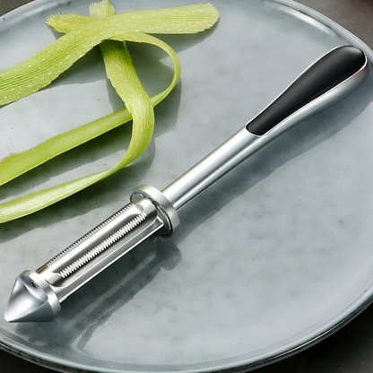 Multifunktionaler Gemüseschäler Edelstahl 18,3 cm für Gemüse und Obst