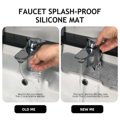 Silikon-Ablaufmatte für die Küche, Praktische Schwamm- und Seifenablage, Universell und Wasserdicht