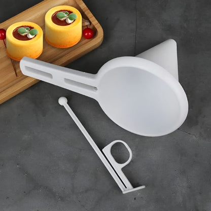 Teigausgießer für präzises Backen, Teigflüssigkeit-Kontrolle, ideal für Pfannkuchen, Cupcakes und mehr, 21 x 13,5 cm