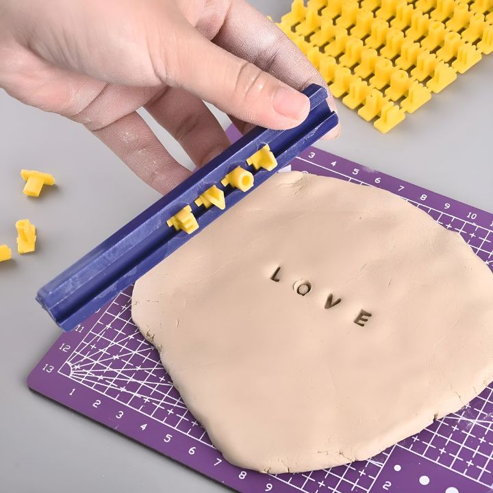 Stempel-Set für Backwaren – 162 Teile Buchstaben & Zahlen für personalisierte Kekse, Kuchen &amp; Torten
