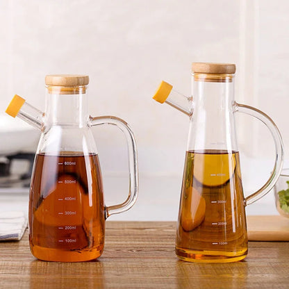 Glasflasche | Antihaft | Präzises Ausgießen | Spülmaschinenfest