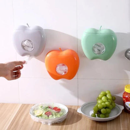 Folien-Aufbewahrungsbox für Plastikfolie und Alufolie, mit Schneidebalken, kompakt und platzsparend