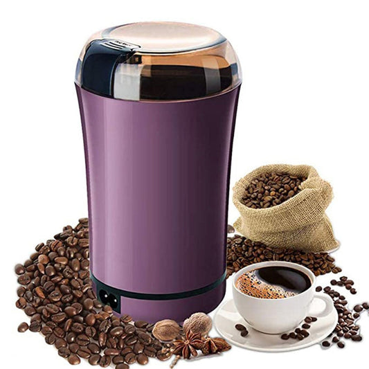 Elektrischer Mini-Schleifer aus Edelstahl für Gewürze, Kräuter und Kaffee, 50ml, Kompakt und Einfach zu Bedienen