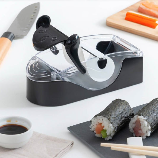 Sushi-Macher-Rolle – Einfaches und schnelles Zubereiten von Sushi zu Hause, Spülmaschinenfest, Schwarz