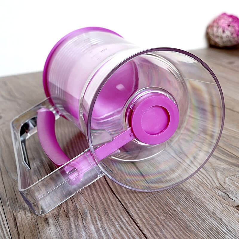 Teig Spender – Präziser Teigspender für Kekse, Muffins und Gebäck – Ergonomisch und Saubere Dosierung – 900ml