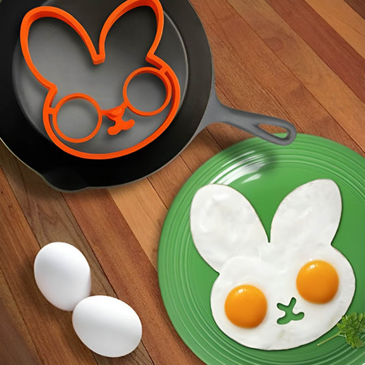 Silikonform für Eier & Pancakes – Lustige Frühstückshelfer
