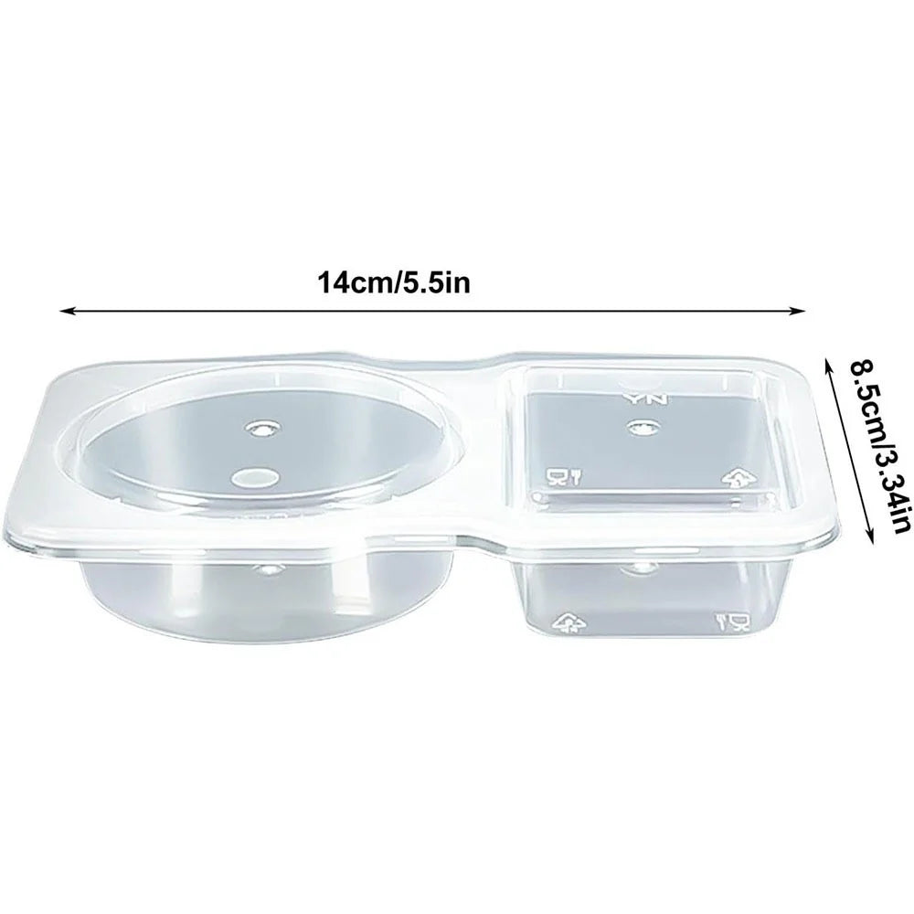20er Set wiederverwendbare Snackboxen – auslaufsicher & BPA-frei – ideal für Meal Prep
