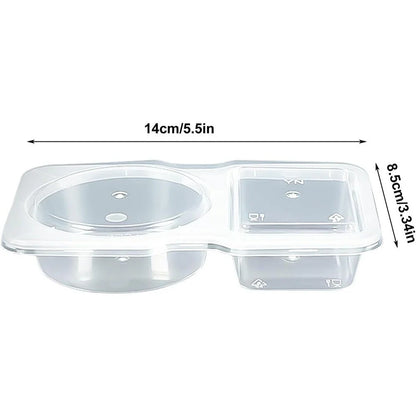 20er Set wiederverwendbare Snackboxen – auslaufsicher & BPA-frei – ideal für Meal Prep
