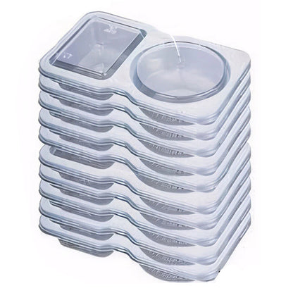 20er Set wiederverwendbare Snackboxen – auslaufsicher & BPA-frei – ideal für Meal Prep