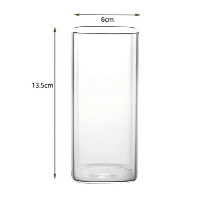 Trinkglas | Antihaft | Hitzebeständiger Schutz | Glas
