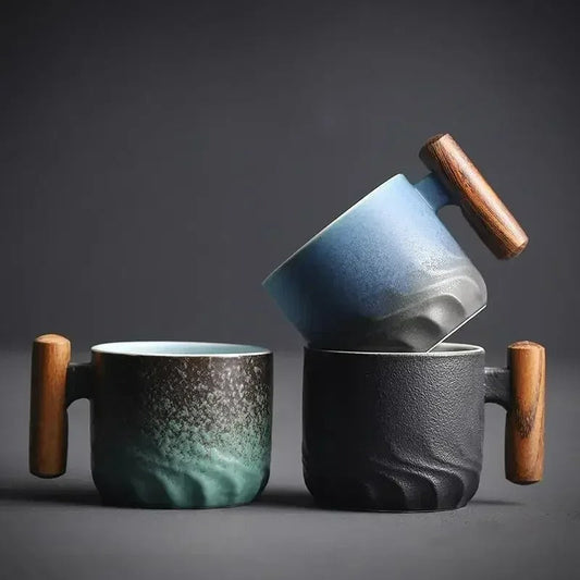 Keramiktasse | Antihaft | Ergonomischer Griff | Keramik