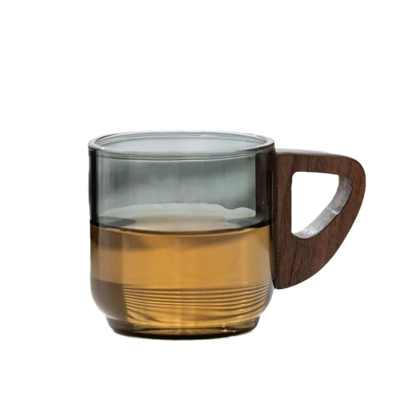 Teeglas-Set | Hitzebeständig | Elegantes Design | Glas (2 Teegläser)