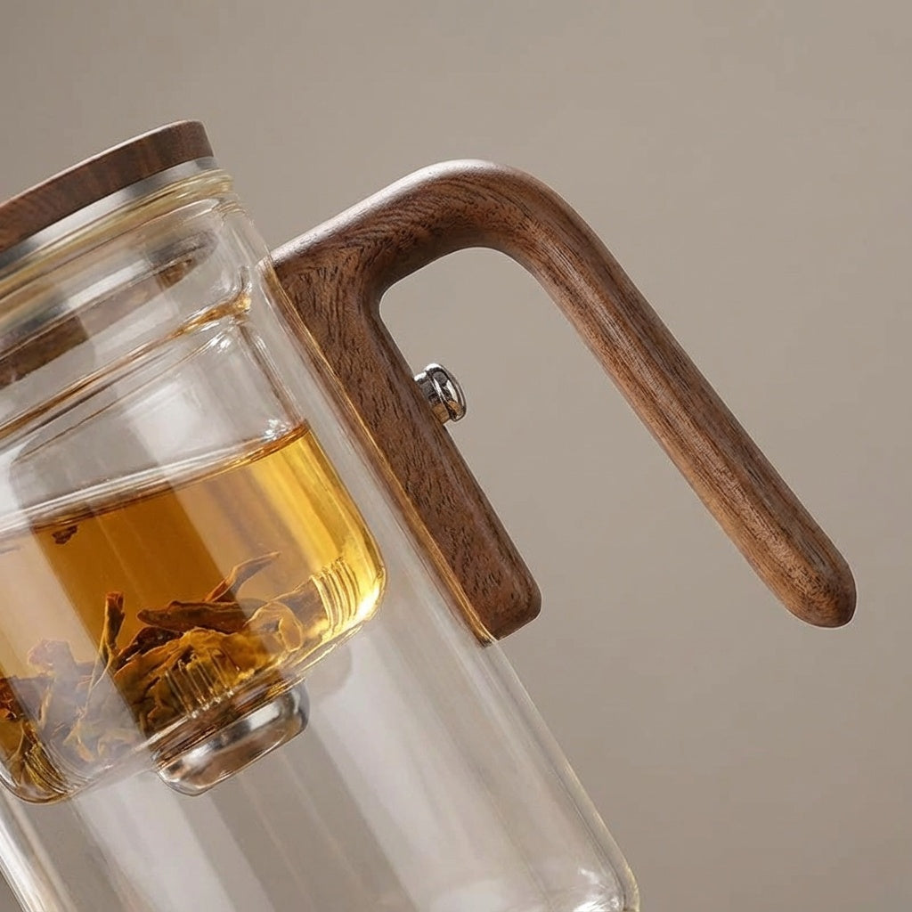 Teekanne aus Glas 600 ml