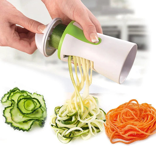 Spiralizer | Antihaft | Gleichmäßige Schnitte | Edelstahl