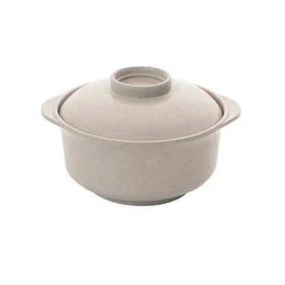 Japanische Servierschüssel mit Deckel – Für Suppen & Instantgerichte
