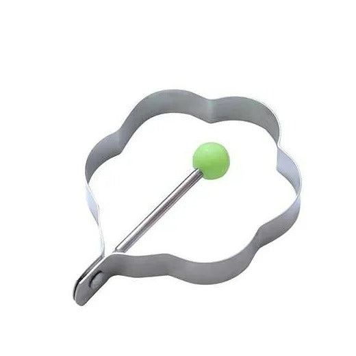 Set aus 2 Edelstahl Ei- und Pfannkuchenformen – 5 Stile, Antihaft, Praktische Küchenhelfer