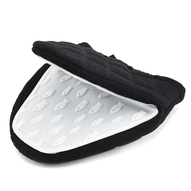 Küchen Wärme-Isolations-Silikonhandschuh – Anti-Rutsch Design, Hitzebeständig und Leicht zu Reinigen
