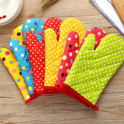 Magnetron Ofen Handschuhe, Isolierte Bakhandschuhe, Antislip & Hitzebeständig, Kreative Küche, 1 Paar
