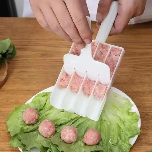 Reis-Maultaschen-Maker – Fleischbällchen-Werkzeug für Fisch, Rindfleisch und Maultaschen, Küchen-Squeeze-Werkzeug