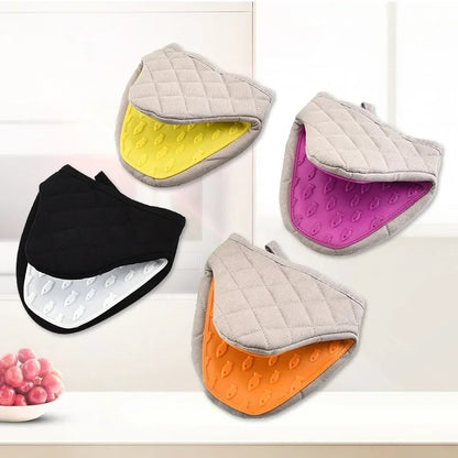 Küchen Wärme-Isolations-Silikonhandschuh – Anti-Rutsch Design, Hitzebeständig und Leicht zu Reinigen