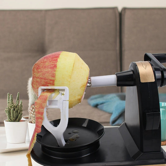 Handgedraaid Aardappelschiller & Appelschiller Snijmachine – Multifunctionele Keukensnijder voor Aardappelen, Appels, Peren, en Meer