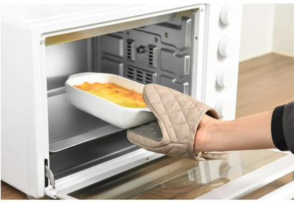 Fischförmige Silikon-Ofenhandschuhe, Hitzebeständige Küchenhandschuhe, Rutschfest, Multifunktionale Geschirrablage