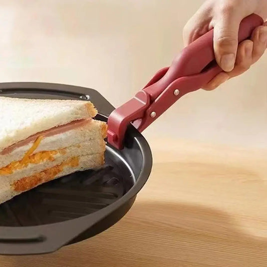 Multifunktionale Anti-Scald Bowl Holder Clip – Silikon & Nylon, Rutschfestes Küchenzubehör