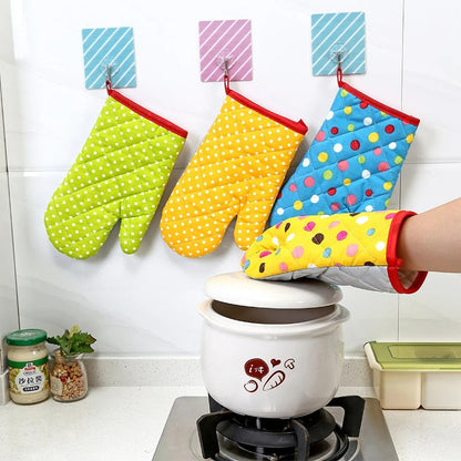 Magnetron Ofen Handschuhe, Isolierte Bakhandschuhe, Antislip & Hitzebeständig, Kreative Küche, 1 Paar