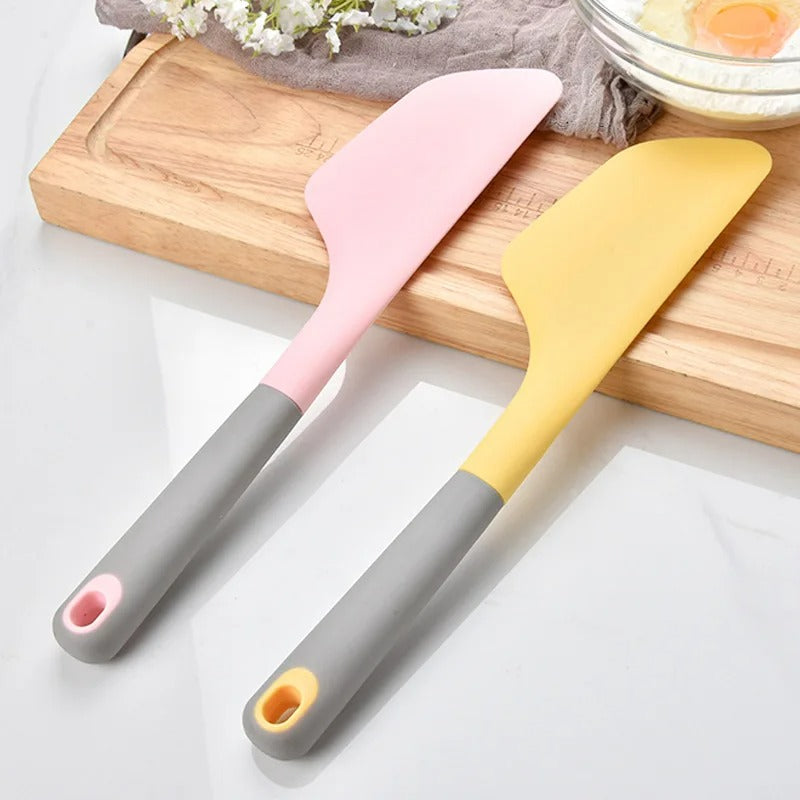 3er-Set Silikon Küchen-Spatel – Antihaft, Hitzebeständig, Vielseitig für Backen und Kochen
