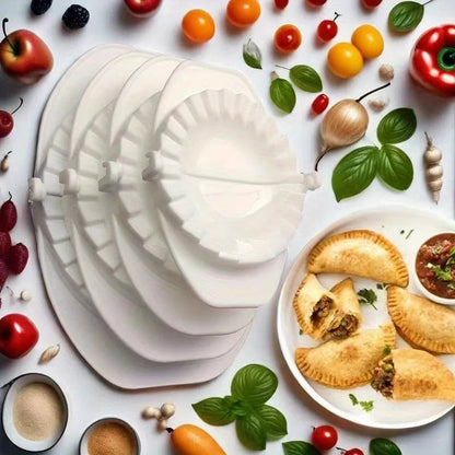 Knoedelmaker 4-Formate Ravioli Gyoza Dumpling Form, Einfach & Umweltfreundlich