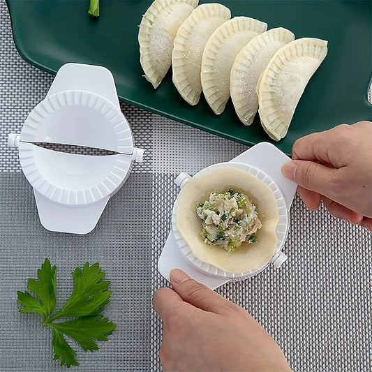 Knoedelmaker 4-Formate Ravioli Gyoza Dumpling Form, Einfach & Umweltfreundlich