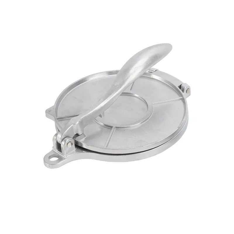 Tortilla Press Maker Aluminiumlegering, 16 cm – Handmatige Deeg Pers voor Maïstortilla's, Chapati, Roti, Naan, en Meer