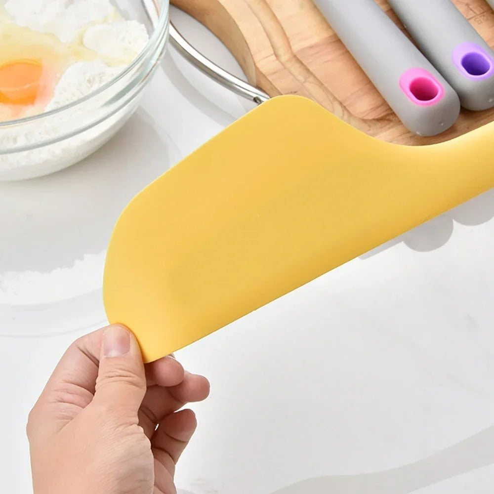 3er-Set Silikon Küchen-Spatel – Antihaft, Hitzebeständig, Vielseitig für Backen und Kochen