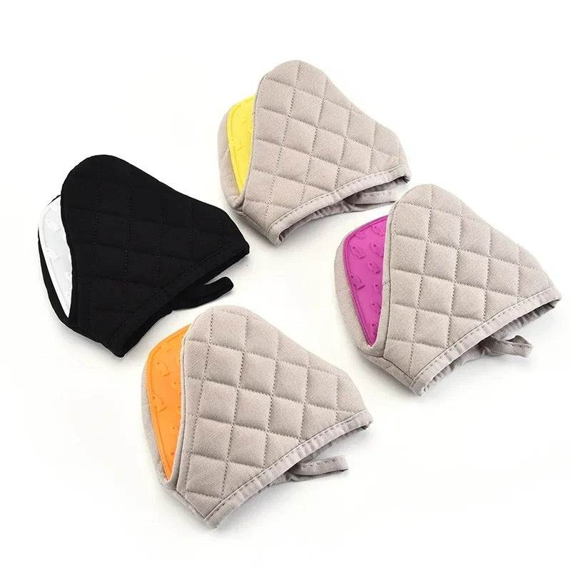 Küchen Wärme-Isolations-Silikonhandschuh – Anti-Rutsch Design, Hitzebeständig und Leicht zu Reinigen
