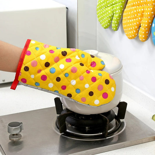 Magnetron Ofen Handschuhe, Isolierte Bakhandschuhe, Antislip & Hitzebeständig, Kreative Küche, 1 Paar