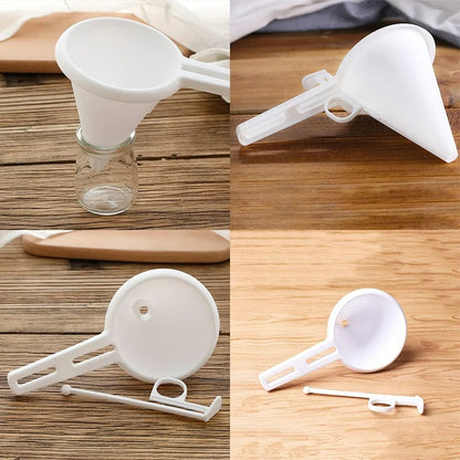 Verstellbarer Backtrichter mit Handbedienung – Flüssigkeitsspender für Teig, Schokolade, und mehr – 100% Lebensmittelechtes Plastik