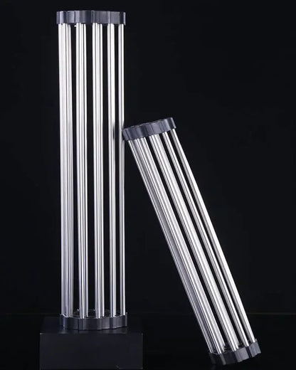 Faltbares Spülbecken Abtropfgestell Edelstahl – Küchen Organizer für Geschirr, Obst & Gemüse – 47 cm